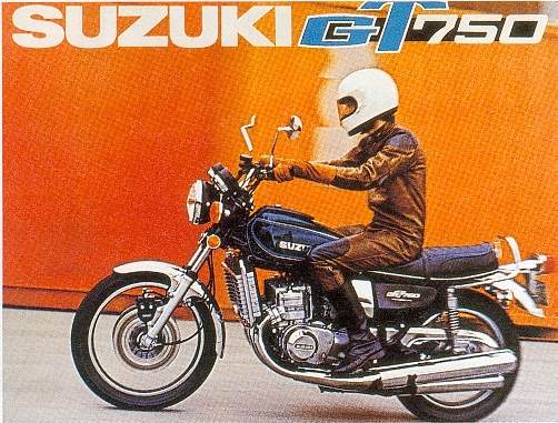 Suzuki on X: #TBT Throwback to the Suzuki GT-750. The GT-750